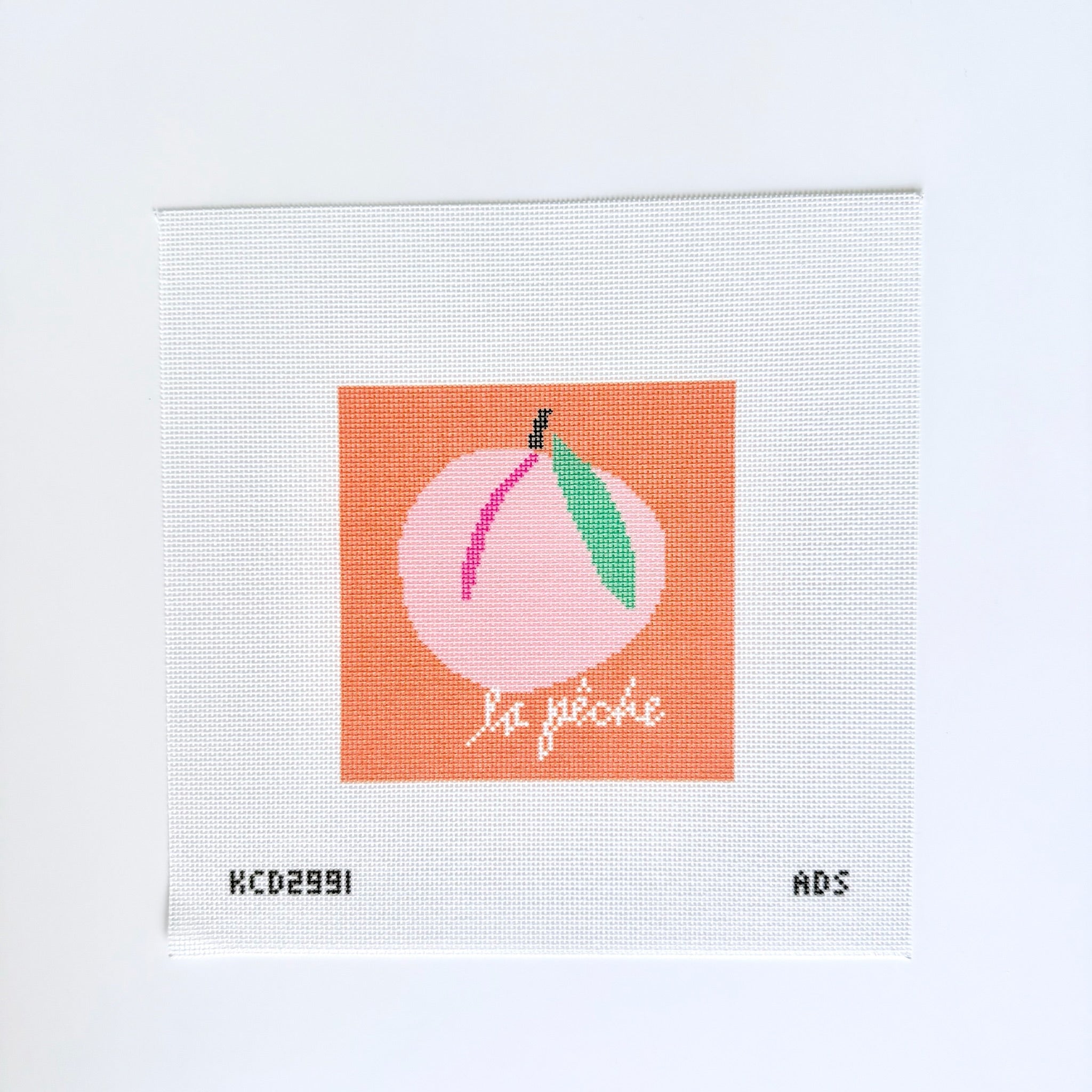 La Peche Square Canvas - KC Needlepoint
