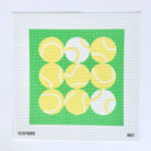 Tennis Square Canvas - KC Needlepoint