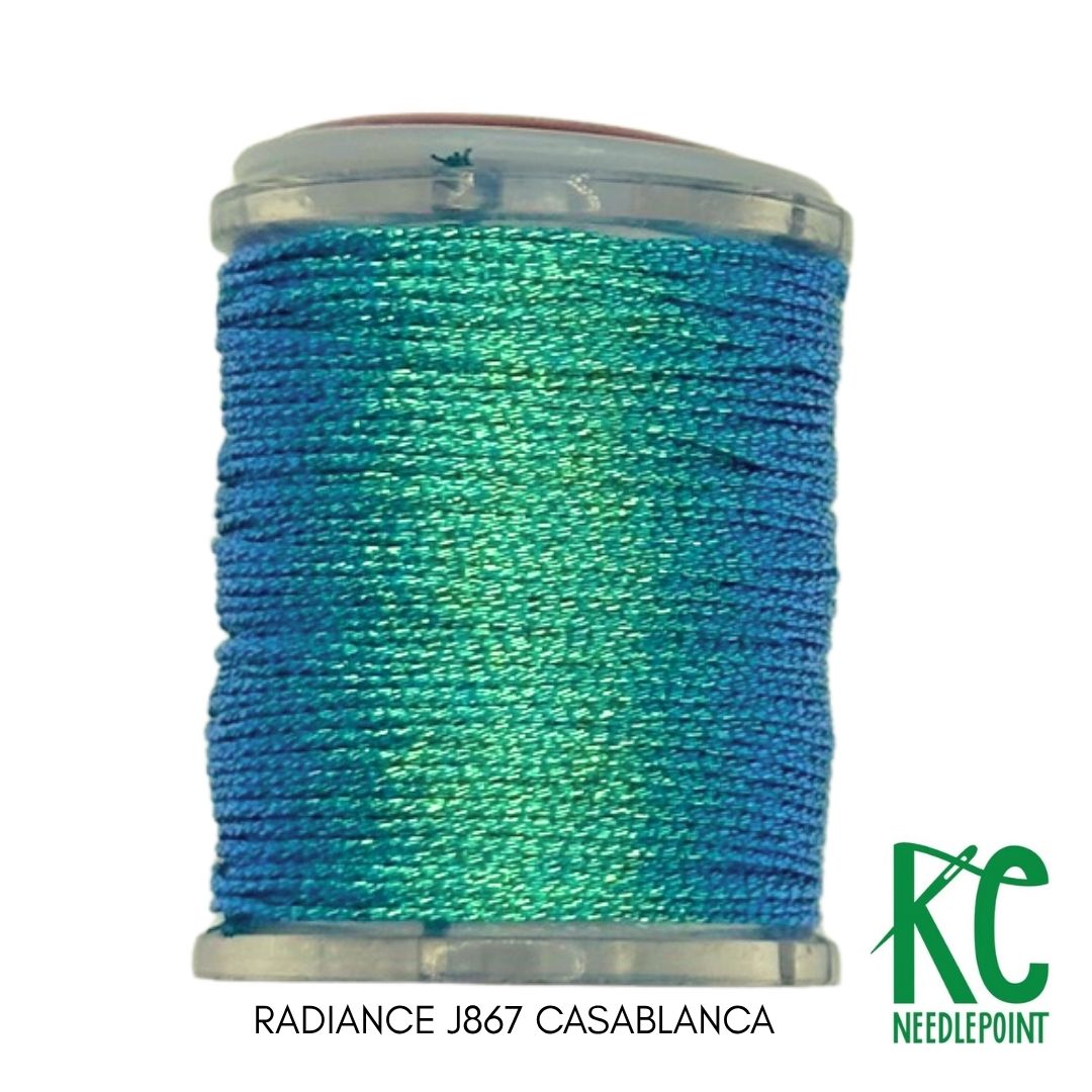 Radiance Jewel J867 Casablanca - KC Needlepoint