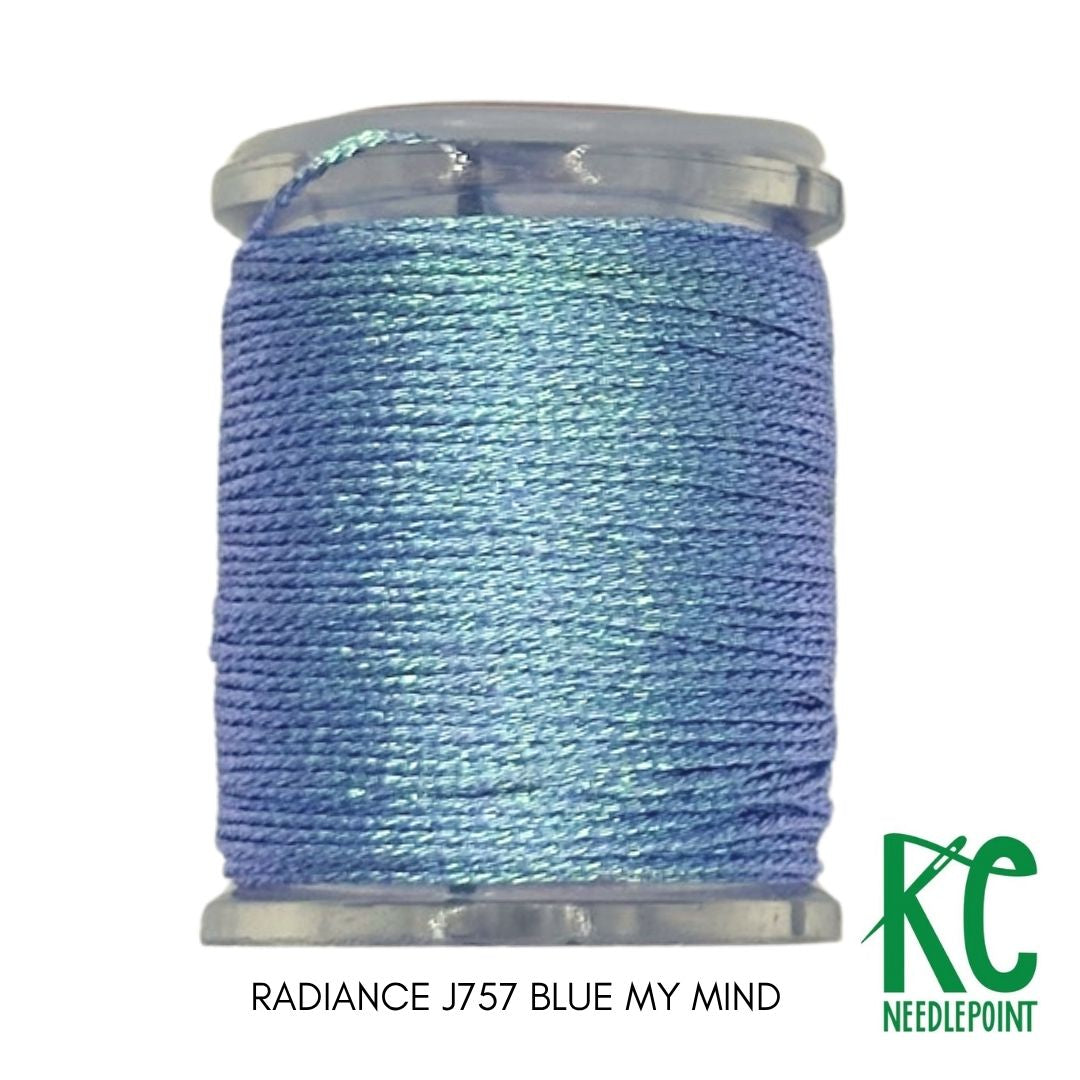 Radiance Jewel J757 Blue My Mind - KC Needlepoint