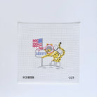 Dolce Vita Moon Landing Leopard Canvas - KC Needlepoint