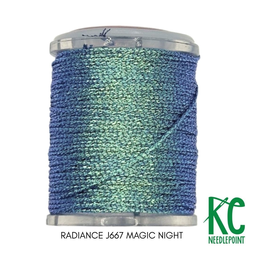 Radiance Jewel J667 Magic Night - KC Needlepoint