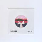 Lakeside Sunset Canvas - KC Needlepoint