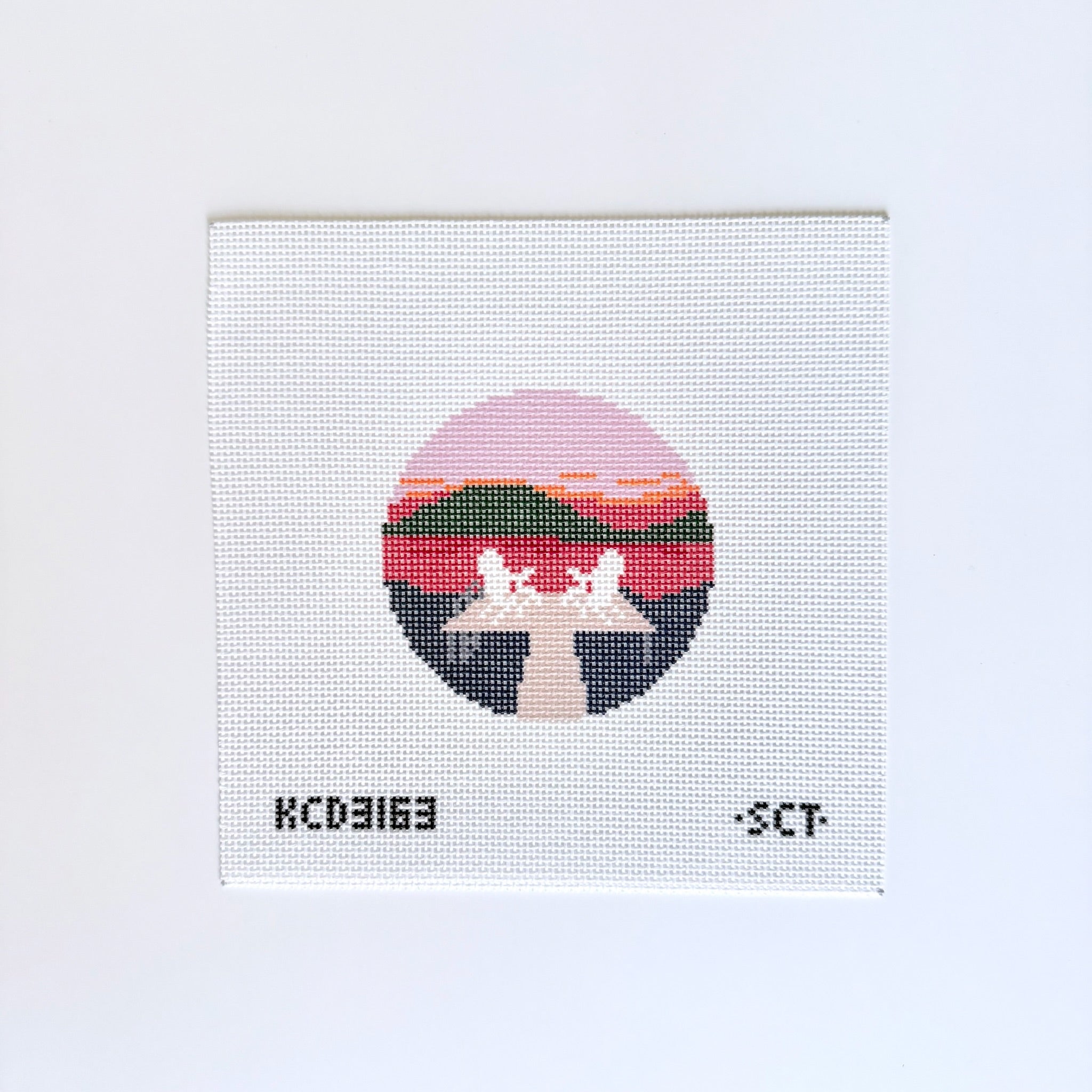 Lakeside Sunset Canvas - KC Needlepoint