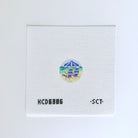 Beach Chairs Fob Canvas - KC Needlepoint
