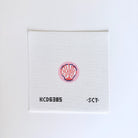 Seashell Fob Canvas - KC Needlepoint