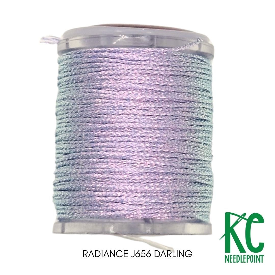 Radiance Jewel 13 J656 Darling - KC Needlepoint
