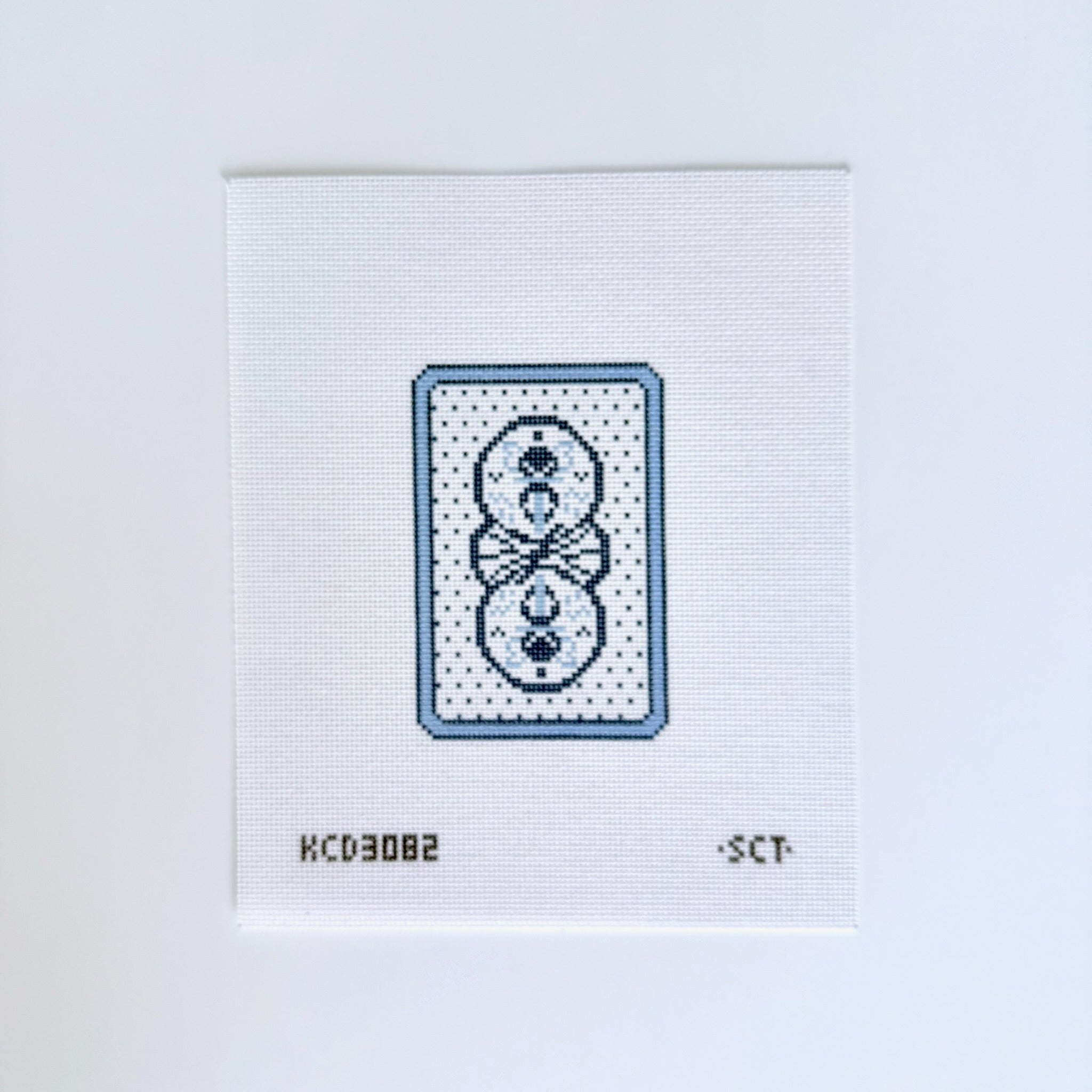 Polka Dot Playing Card Canvas - KC Needlepoint