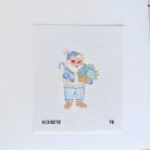 New England Christmas Santa Canvas - KC Needlepoint