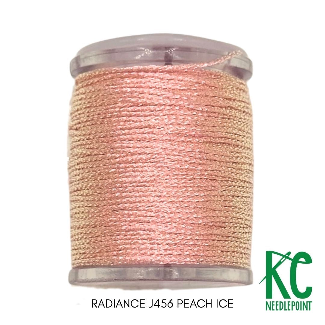 Radiance Jewel 13 J456 Peach Ice - KC Needlepoint