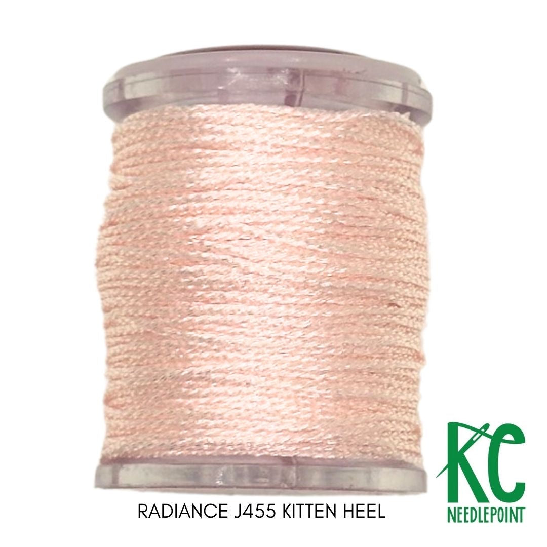 Radiance Jewel 13 J455 Kitten Heel - KC Needlepoint