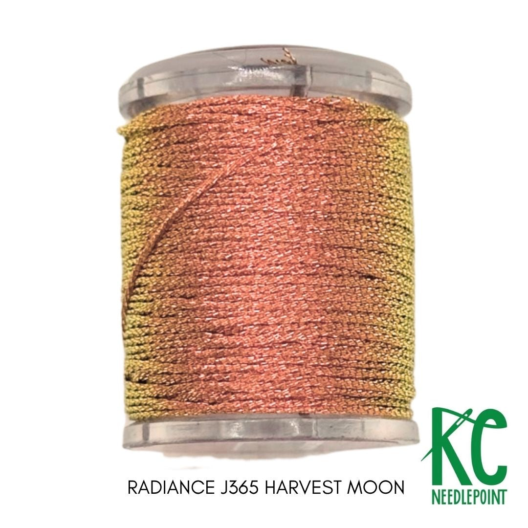 Radiance Jewel 13 J365 Harvest Moon - KC Needlepoint