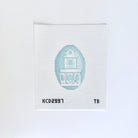 Wedgwood Egg with Pagoda Canvas - KC Needlepoint