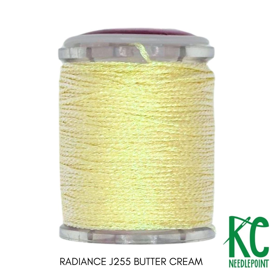 Radiance Jewel J255 Butter Cream - KC Needlepoint