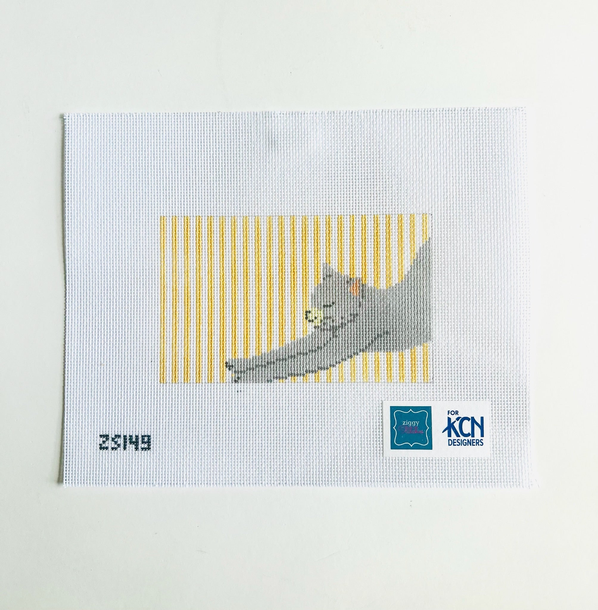 Kitty Eyeglass Case Insert - KC Needlepoint