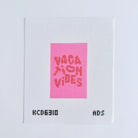 Vacation Vibes - Pink Canvas - KC Needlepoint