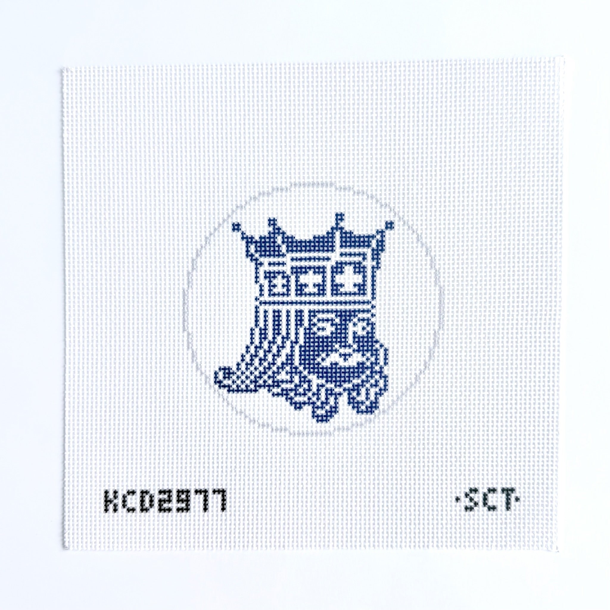 King of Clubs Canvas - KC Needlepoint