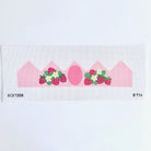 Strawberry Birthday Crown Canvas - KC Needlepoint
