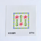 Folk Art Florals Square One - KC Needlepoint