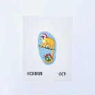 Holiday Squirrel Monkey Canvas - KC Needlepoint