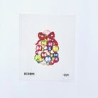 Glass Ornament Tree Canvas - KC Needlepoint