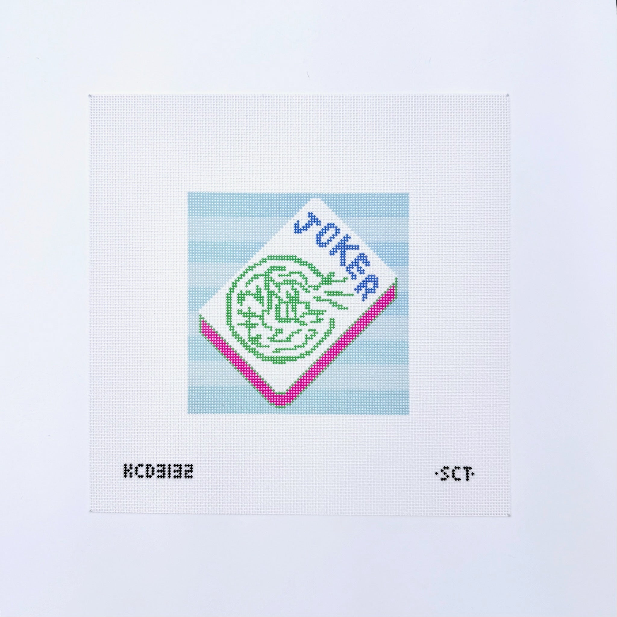 Joker Coaster Canvas - KC Needlepoint