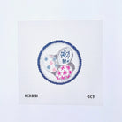Life Is Like a Bowl of Eggies Round Canvas - KC Needlepoint