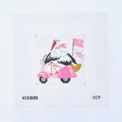 Special Delivery Stork - It’s a Girl Canvas - KC Needlepoint