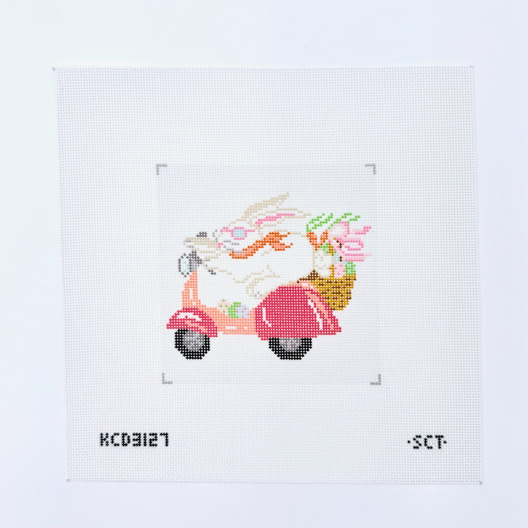 Dolce Vita Easter Bunny Canvas - KC Needlepoint