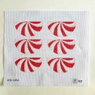 Peppermint Garland Canvas - KC Needlepoint