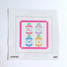 Palm Royale Winds Pillow Canvas - KC Needlepoint