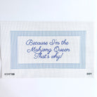 Mahjong Queen Canvas - KC Needlepoint