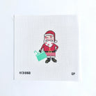 Santa Kisses Canvas - KC Needlepoint