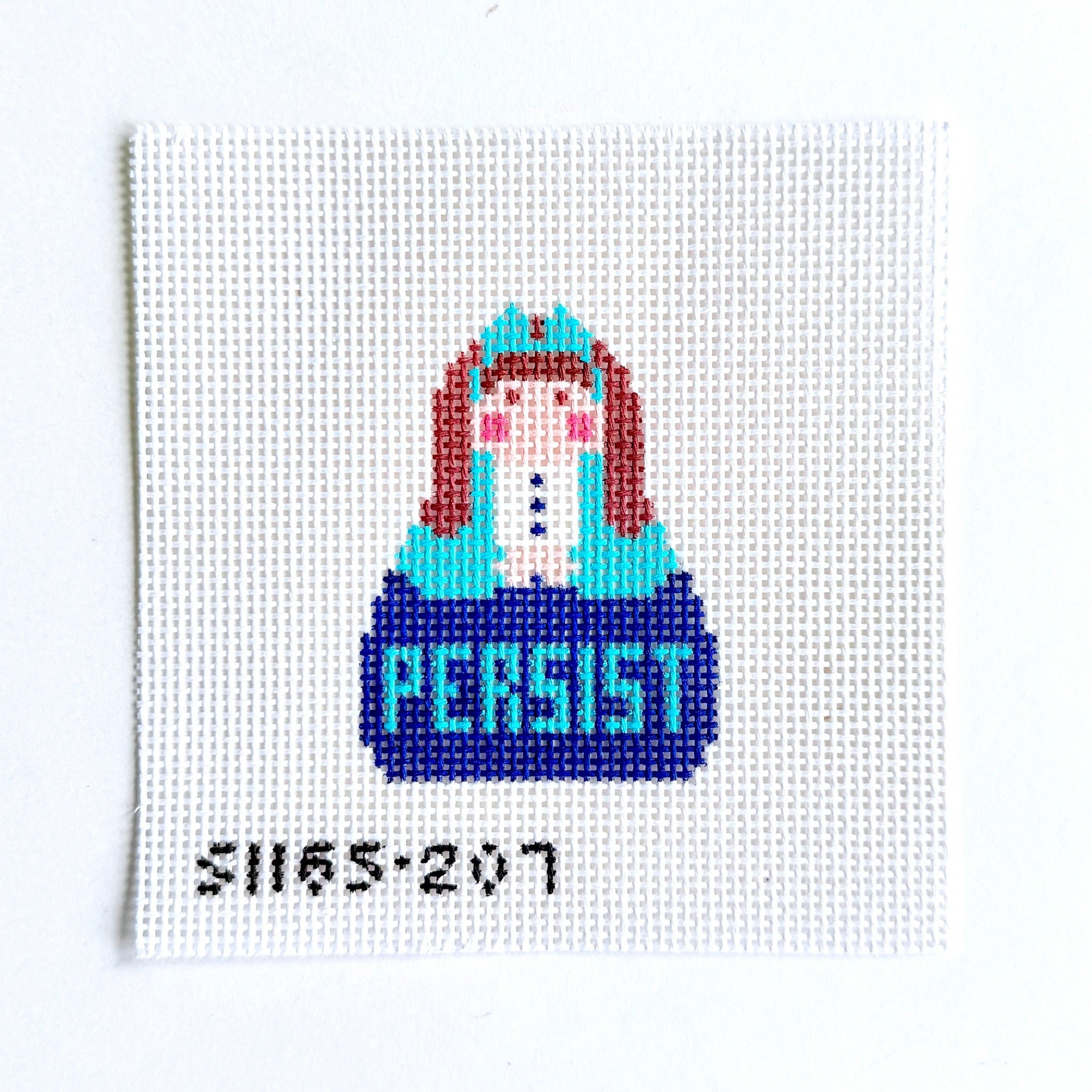 Persist Angel Canvas - KC Needlepoint