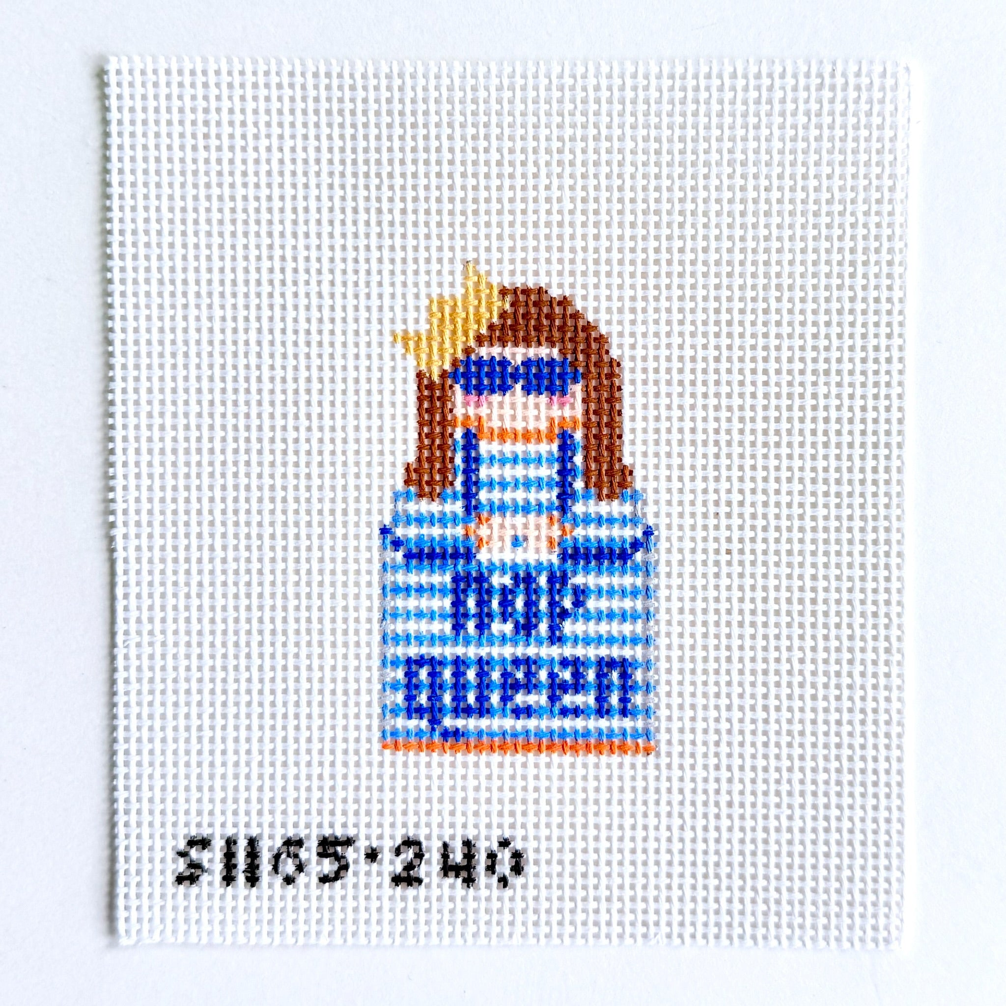 Nap Queen Angel Canvas - KC Needlepoint