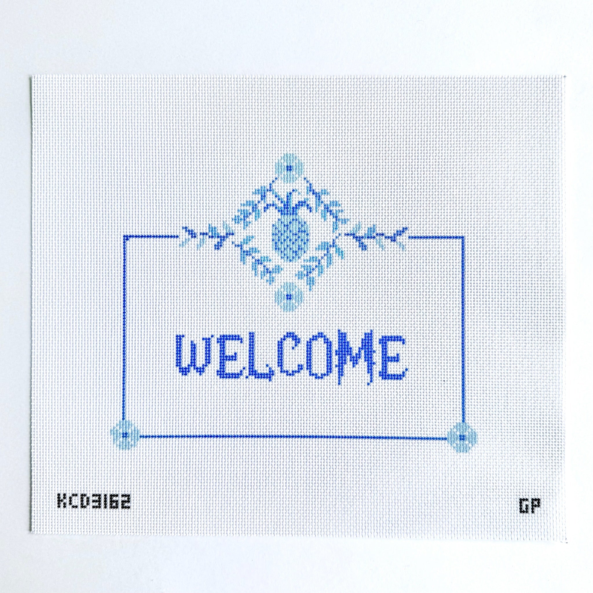 Welcome Canvas - KC Needlepoint