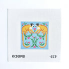 Tropical Squirrel Monkey Square Canvas - KC Needlepoint