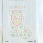 Carousel Stocking Canvas - KC Needlepoint