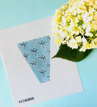 Palm Scissor Case Canvas - KC Needlepoint