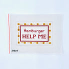 Hamburger Help Me Canvas - KC Needlepoint