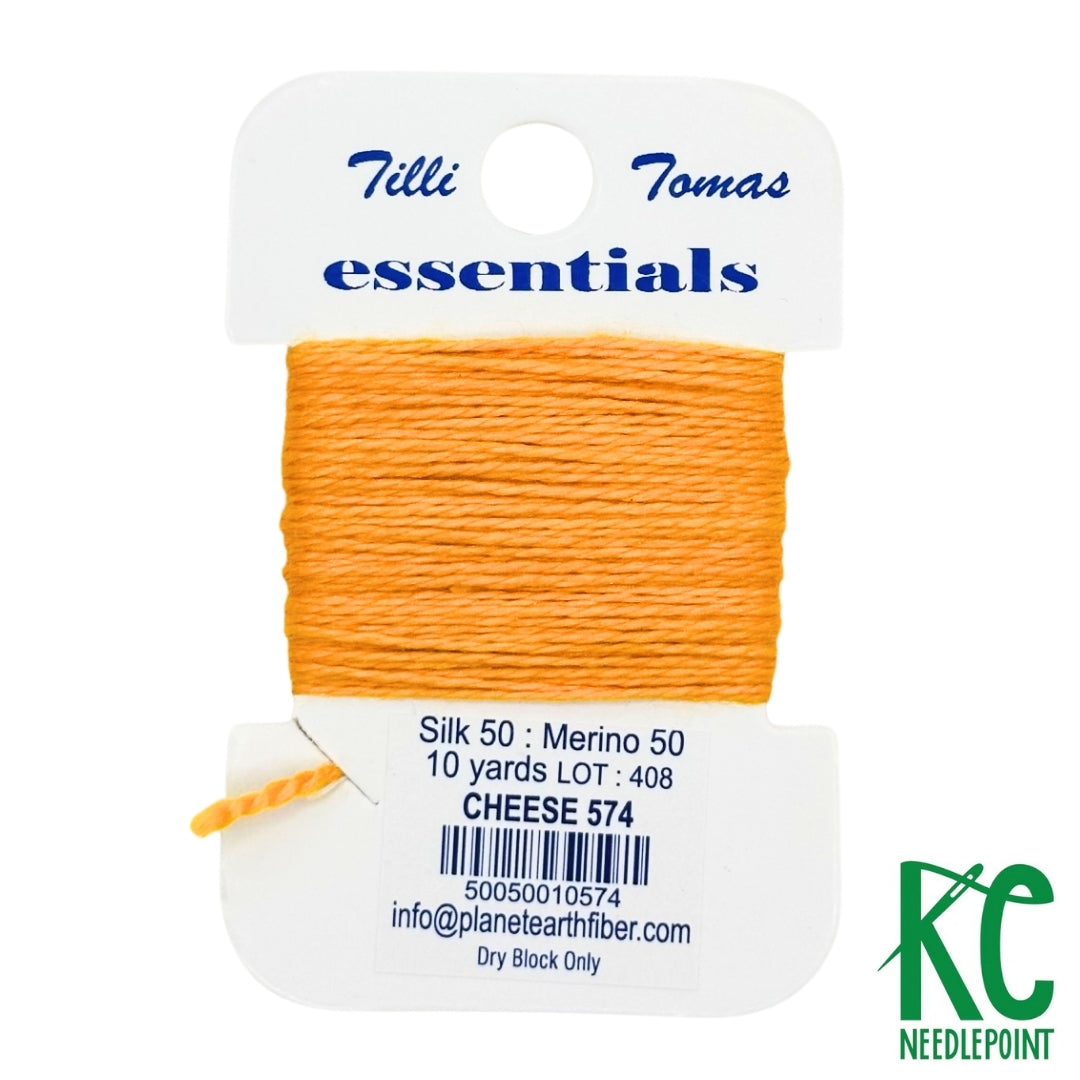 Essentials Card 574 Cheese - KC Needlepoint