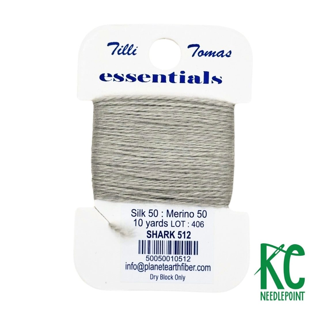 Essentials Card 512 Shark - KC Needlepoint