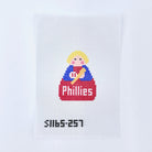 Philadelphia Baseball Angel Canvas - KC Needlepoint