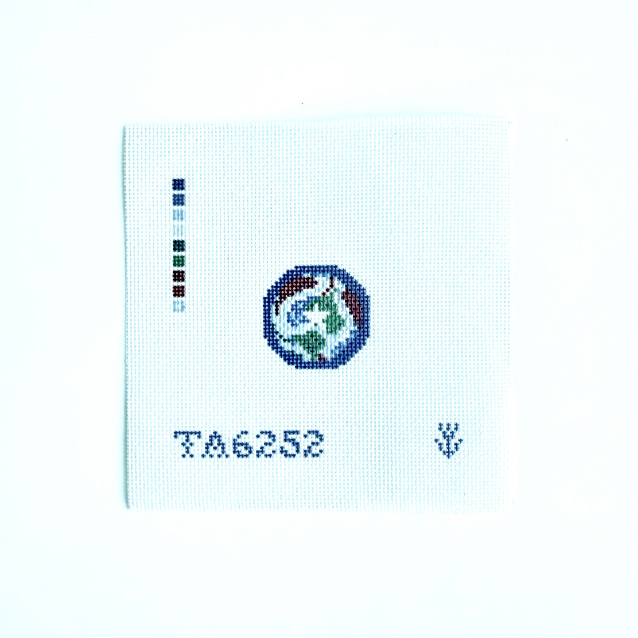 Regulation Soccer Ball Key Fob Insert Canvas - KC Needlepoint