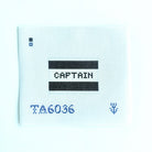 Captain Band Canvas - KC Needlepoint