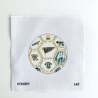World Cup Celebration Soccer Ball Canvas - KC Needlepoint