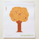 Autumn on Main St Maple Tree Needlepoint Canvas - KC Needlepoint