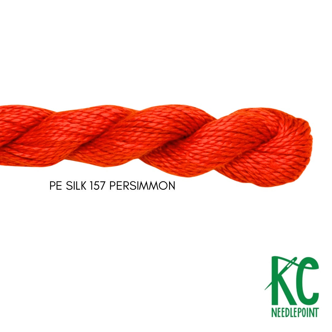 Planet Earth Silk 157 Persimmon - KC Needlepoint