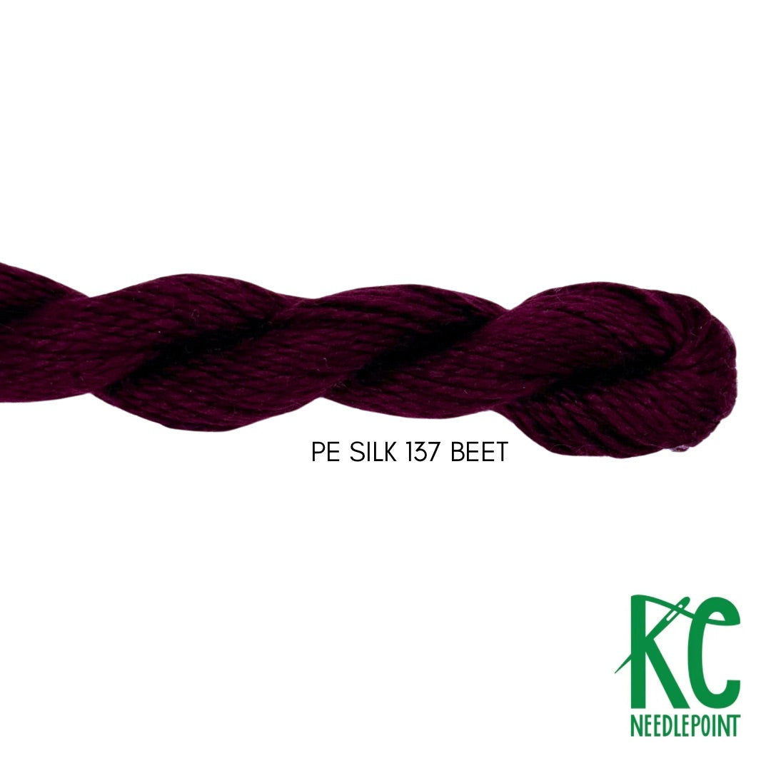 Planet Earth Silk 137 Beet - KC Needlepoint
