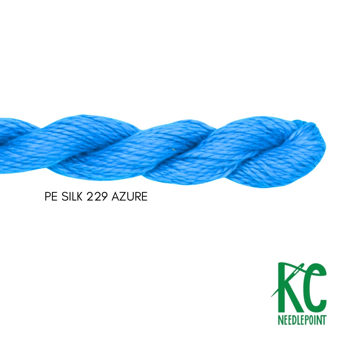 Planet Earth Silk 229 Azure – KC Needlepoint